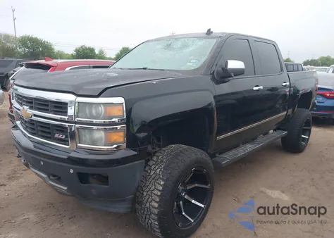 2014 Chevrolet Silverado 1500 2Lz from USA, damaged, VIN 3GCUKSEC7EG121377